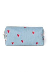 Studio Noos Denim POUCH Kabelka Blue Hearts