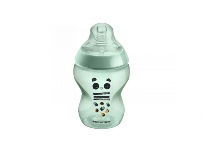 Tommee Tippee Kojenecká láhev Anti-colic 260 ml 0+ Pip the panda 1ks Modrá