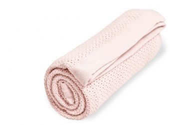 VINTER & BLOOM Deka Soft Grid Organic Baby Pink