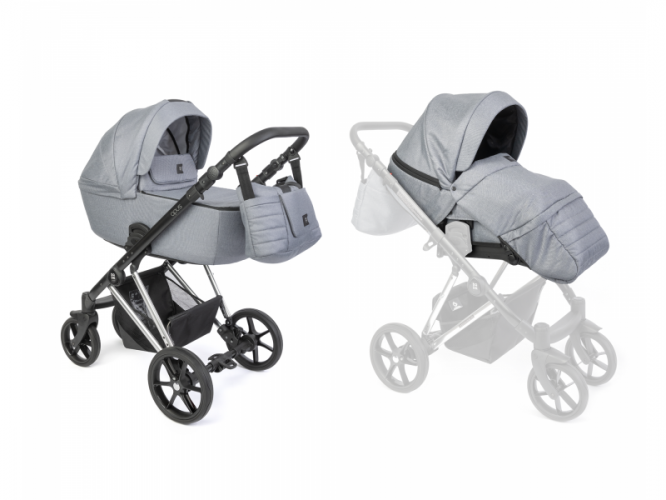 Kočárek Dada Prams Apus 2v1 Special Edition SlateGrey