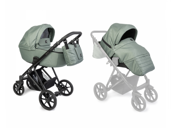 Kočárek Dada Prams Apus 2v1 Special Edition PastelGreen