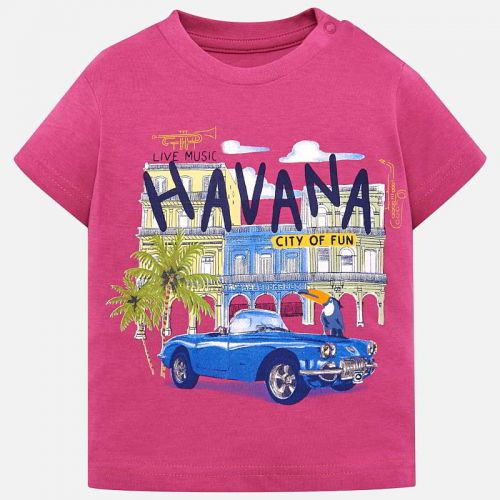 Triko MAYORAL růžové HAVANA - 12 měsíců (80)