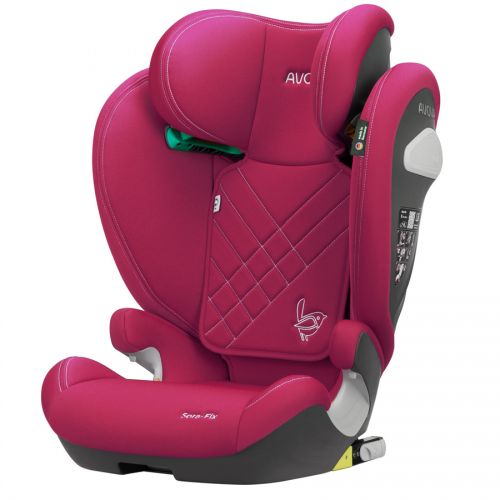 Autosedačka Avova Sora-Fix 2024 Berry Pink, 100-150 cm