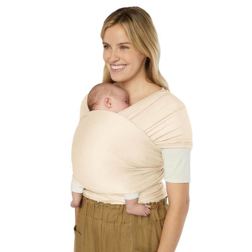 Ergobaby Šátek/Aura Sustainably Sourced Knit Baby Wrap - Cream