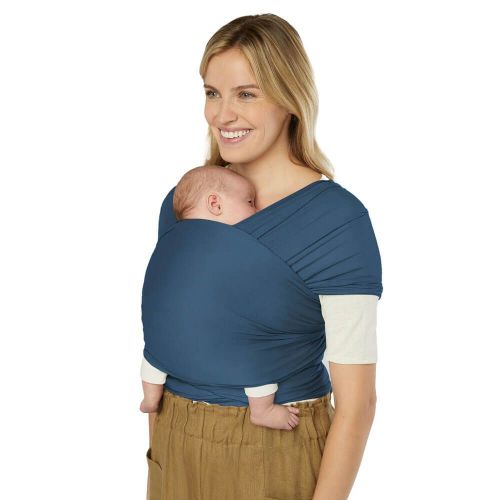 Ergobaby Šátek/Aura Sustainably Sourced Knid Baby Wrap - Twilight Navy