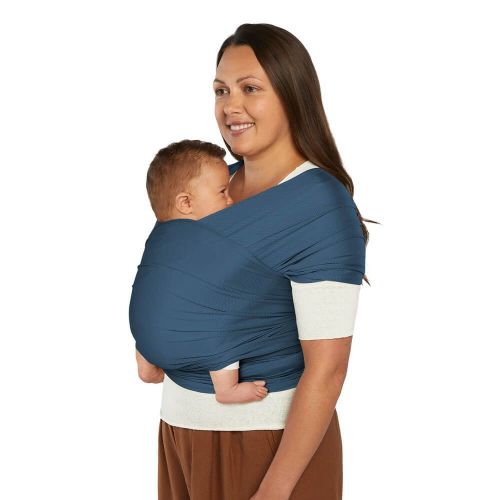 Ergobaby Šátek/Aura Sustainably Sourced Mesh Baby Wrap - Twilight Navy