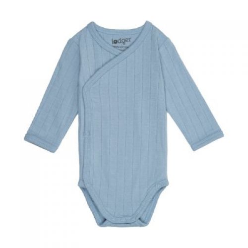 LODGER Romper LS Solid Blue Fogg 56