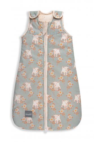 Sleepee Spací pytel Newborn Vintage Animals Sky Blue