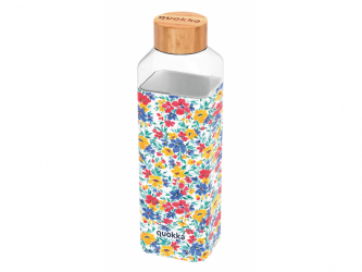 Quokka Skleněná láhev Storm Ditsy Floral 700 ml