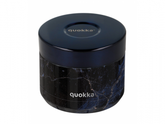 Quokka Termoska na jídlo Whim Black Marble 360 ml