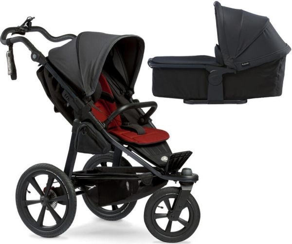 Kočárek TFK Set Pro Frame Stroller seat anthracite + Carrycot pro combi